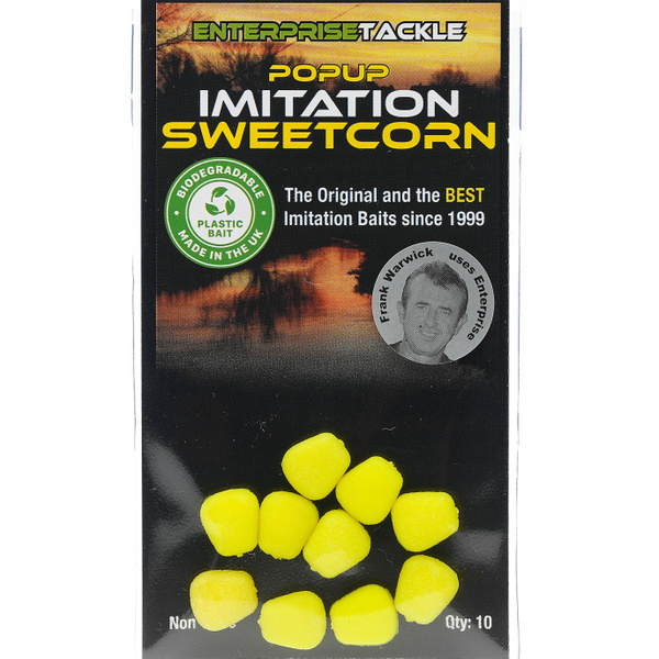 Плавающая кукуруза Enterprise Tackle POPUP SWEETCORN Fluro силиконовая ...