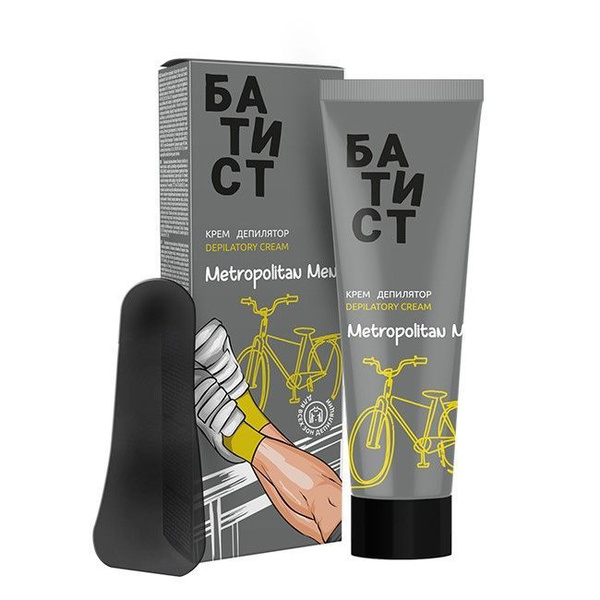 БАТИСТ Крем депилятор Metropolitan Men 100 мл - купить с доставкой по ...