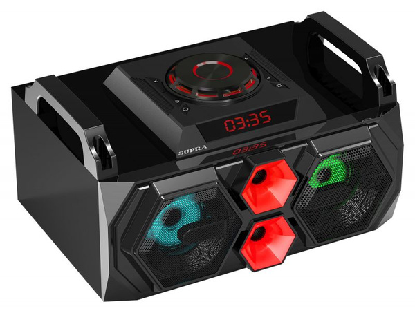 Музыкальный центр Supra Supra SMB-530 черный купить по доступной цене с ...