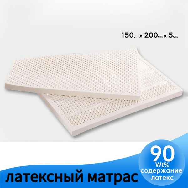 Матрас FENNAZ из натурального латекса, Беспружинный, 150 - купить по ...