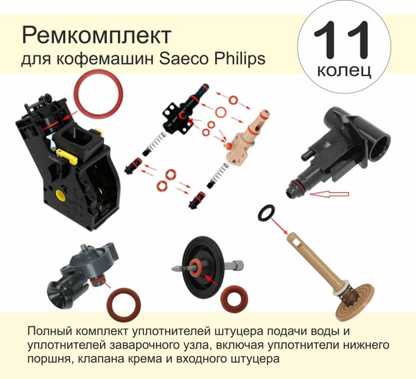 Ремкомплект для кофемашины SAECO, Philips - купить с доставкой по ...