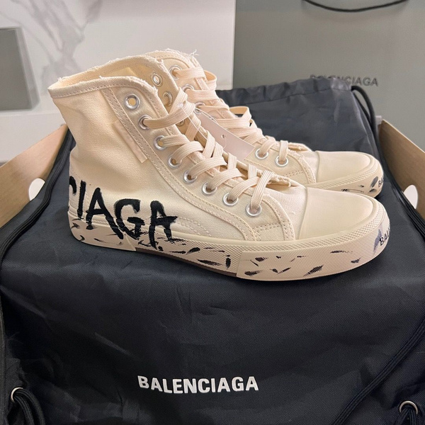 Balenciaga white hot sale high tops