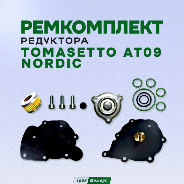 Ремкомплект редуктора Tomasetto Nordic AT09 (YOTA) - купить с доставкой ...