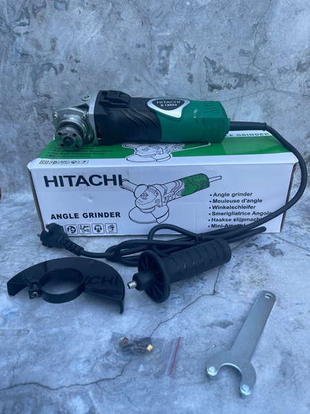 УШМ Угловая шлифовальная машина 125мм Болгарка сетевая HITACHI купить ...
