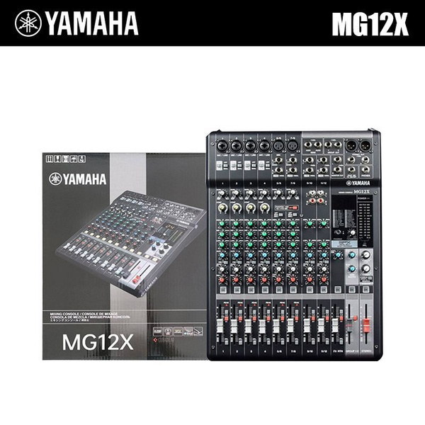 YAMAHA MG12X CV Аналоговый микшерный пульт - купить с доставкой по ...