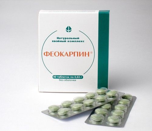 Феокарпин №40 таблетки (фитолон) - купить с доставкой по выгодным ценам ...