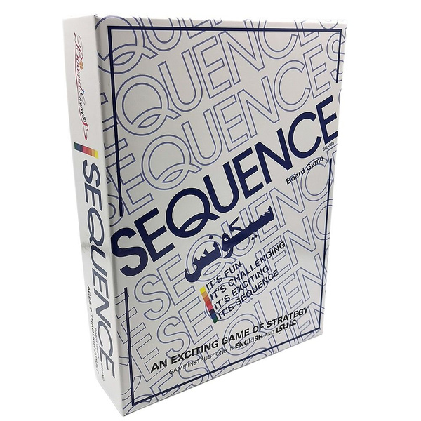 Настольная игра Sequence, на языке, стратегическая карточная игра ...