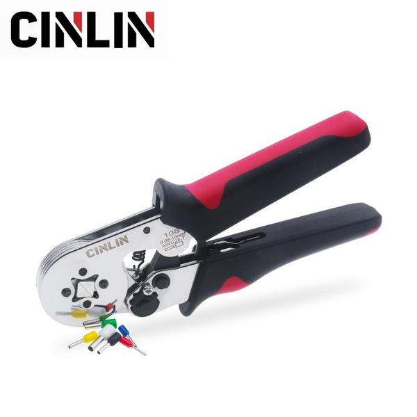 Обжимные клещи CINLINELE HSC8 10S, инструмент для обжима разъемов ...