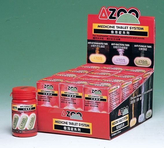 Таблетки против грибка. AZOO ANTI-FUNGUS TABS (10таблеток) - купить с ...