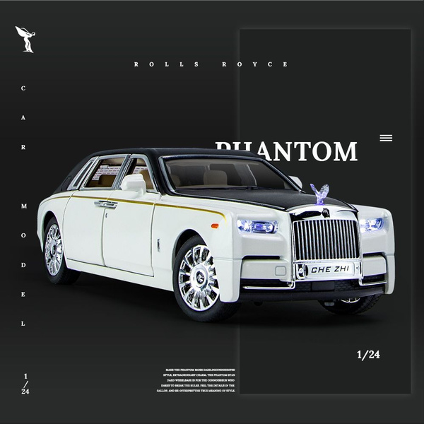 Металлическая коллекционная сборная машинка Rolls-Royce Phantom ...