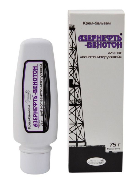 Крем-бальзам "Азернефть-Венотон" венотонизирующий 75 гр., Велес ...