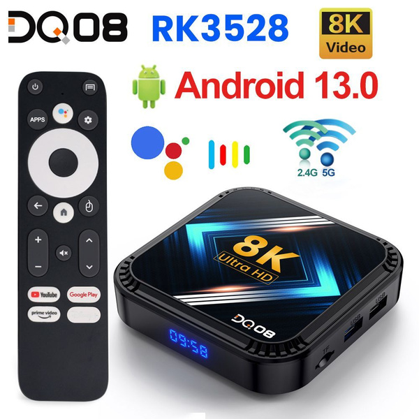 Медиаплеер Vontar DQ08Voice, DC 5.5 мм, RJ-45 Ethernet, HDMI, USB ...