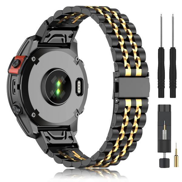 металлические ремешки диаметром 22 мм для часов Garmin Fenix 7 Pro 7 6 ...