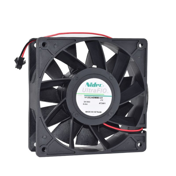 12CM Испытанный квадратный охлаждающий вентилятор V12E24BMM9-51 DC 24V ...