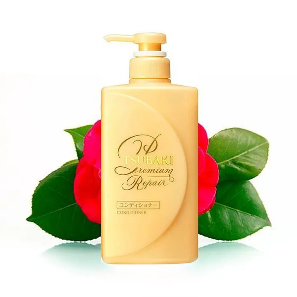 TSUBAKI Кондиционер для волос, 490 мл - купить с доставкой по выгодным ...