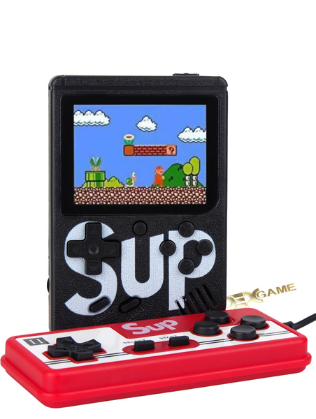 Портативная игровая приставка SUP 400 in 1 с геймпадом, черная - купить ...