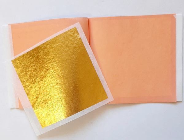 Сусальное золото 20 листов трансфер. - купить с доставкой по выгодным ...
