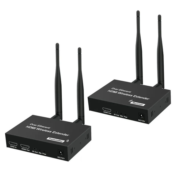 WIFI HDMI-удлинитель extender до 200 м, 1080p/60Hz (ORIENT VE057 ...