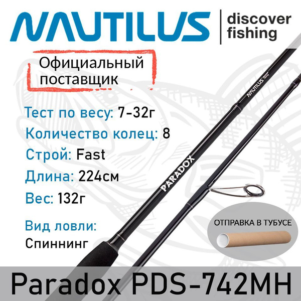 Спиннинг Nautilus Paradox, от 7 гр купить c доставкой на OZON по низкой ...
