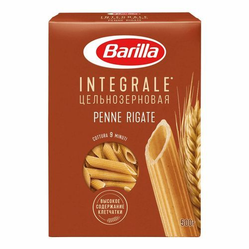 Макароны Barilla Penne Rigate Integrale 500 г - купить с доставкой по ...
