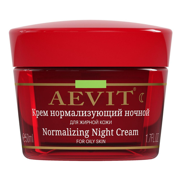 Крем для лица Aevit Нормализующий ночной для жирной кожи 50 мл - купить ...