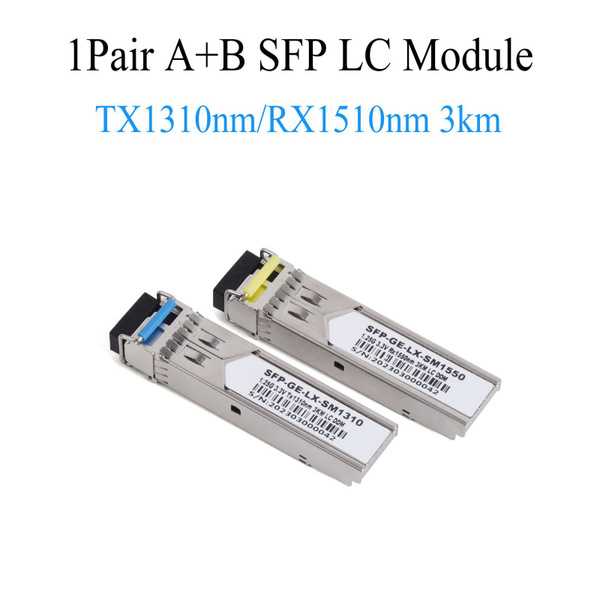 Медиаконвертер 1 пара гигабитных оптоволоконных модулей SFP 1000M LC 1 ...