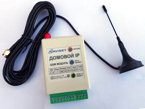 GSM модуль для автоматики ворот и шлагбаумов ДОМОВОЙ IP DIN2G - купить ...