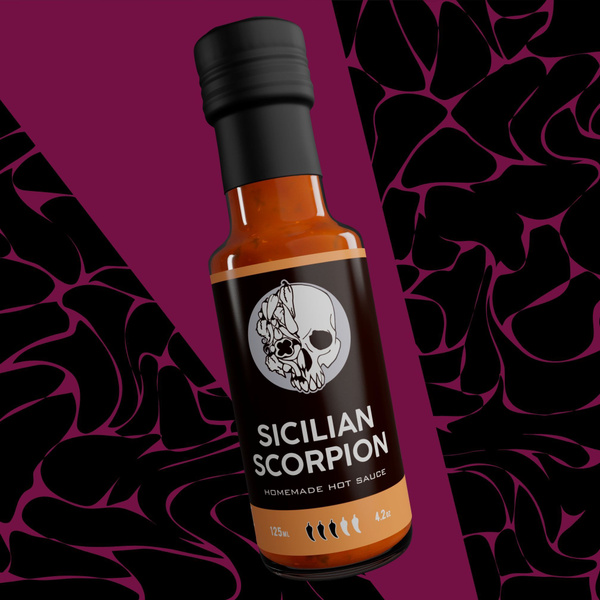 Соус острый Napalm Farm Sicilian Scorpion Сицилийский Скорпион (Напалм ...