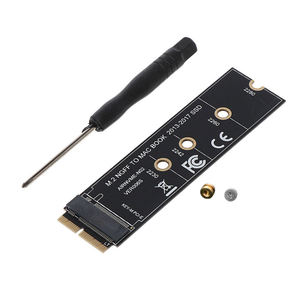 Коннектор,Адаптер M.2 PCIE NVME SSD для MacBook Air Pro 2013 2014 2015 ...