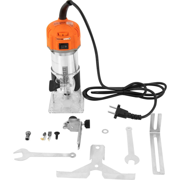 Фрезерная машина СПЕЦ Фрезер сетевой кромочный МФУ-800, 800 Вт 27000 об ...