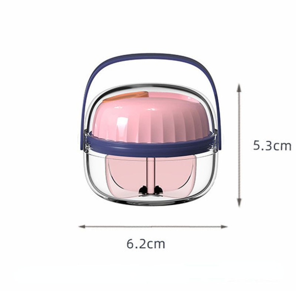 Портативная герметичная коробка для таблеток/индивидуальное хранение (4 ...