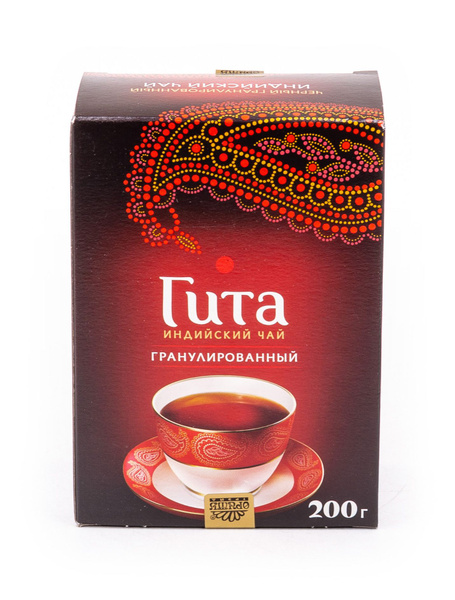 Чай гранулированный Гита Медиум Индийский черный 200г / напитки ...