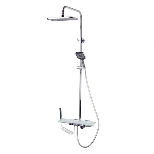 Душевая система DIKALAN Kn90135, картриджное переключение, LED ...