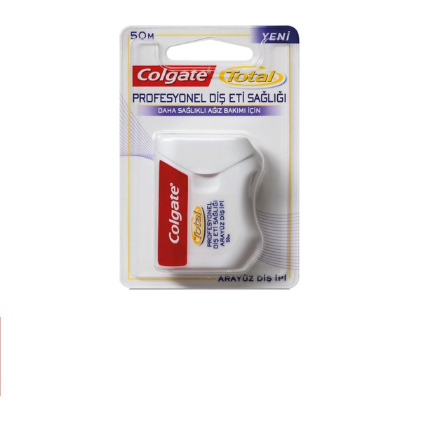 Зубная нить Colgate Total Interface 50 метров - купить с доставкой по ...