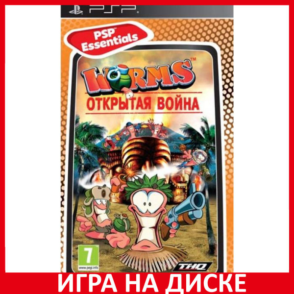 Игра Worms Червячки Открытая война (PlayStation Portable (PSP ...