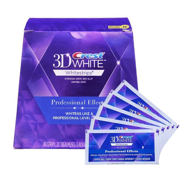 Отбеливающие полоски для зубов Crest усиленный 3D White Glamorous White ...