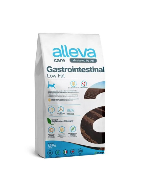 Аллева Гастроинтестинал (Alleva Care Cat Gastrointestinal Low Fat) для ...