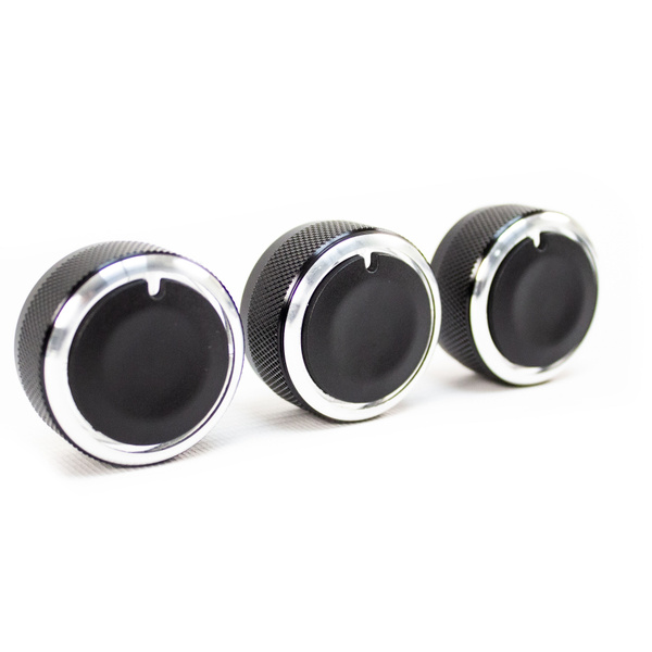 Крутилки (ручки) блока отопителя алюминиевые на Шевроле Нива, Лада Нива ...