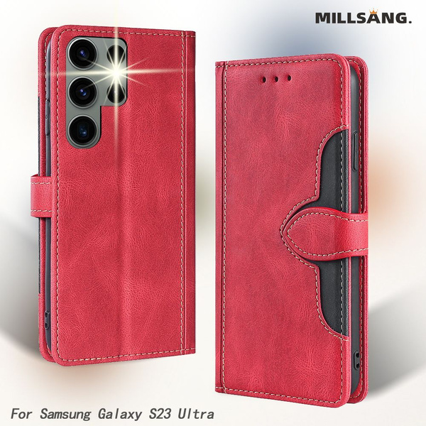 Чехол-книжка для Samsung Galaxy S23 Ultra/ на Самсунг Галакси С23 ...