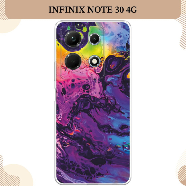 Силиконовый чехол на Infinix Note 30 4G / Инфиникс Ноте 30 4G ACID ...