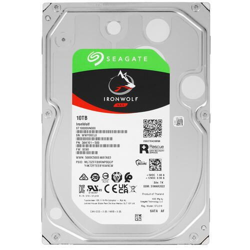 10 ТБ Внутренний жесткий диск Seagate IronWolf (ST10000VN000 ...