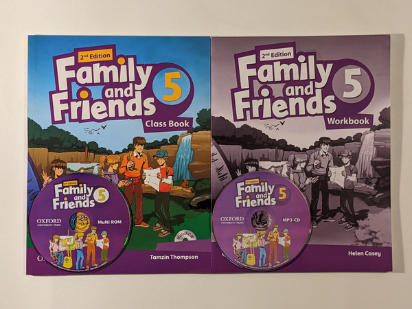 Комплект Family and Friends 5. Class Book + Workbook + DVD | Симмонс ...