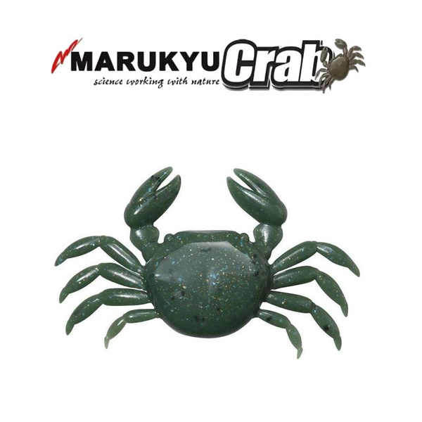 Силиконовые приманки Marukyu Crab Large Green - купить по доступной ...