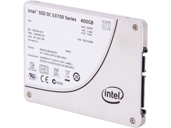 400 ГБ Внутренний жесткий диск Intel S3700 (SSDSC2BA400G3) - купить по ...
