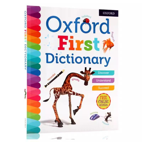 milu Original English Oxford First Dictionary Children's Learning Tool ...