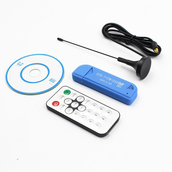 Высококачественный USB2.0 цифровой DVB-T SDR+DAB+FM ТВ-тюнер-приемник ...