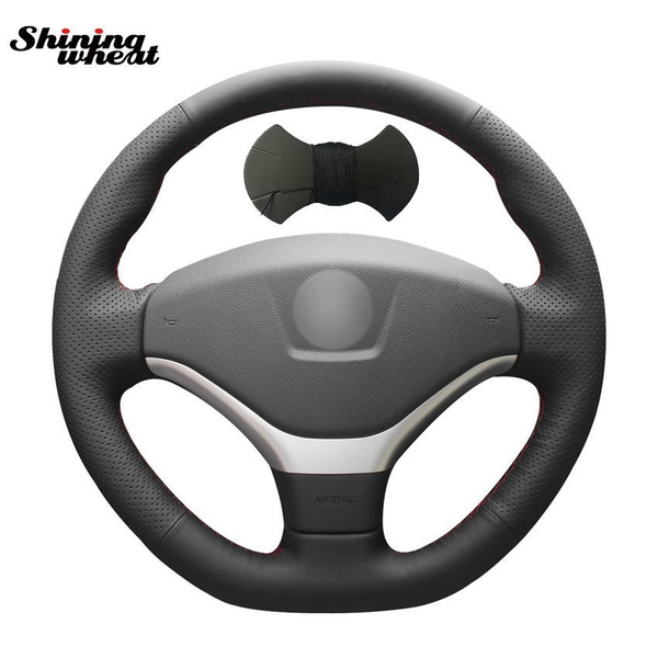 Оплетка на руль , сшитый вручную Пежо Peugeot 308(2012-2014),текстурная ...