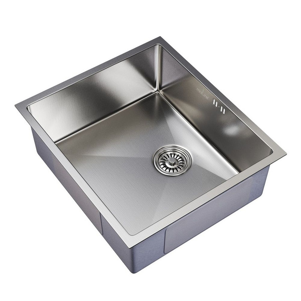 Мойка для кухни Mixline Pro 500х440х200 мм врезная прямоугольная с ...