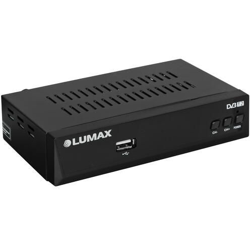 ТВ-ресивер DEXP Приставка для цифрового ТВ Lumax DV3201HD черный ...