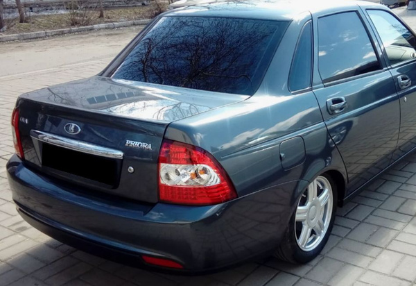 Бампер задний ЛАДА Приора 2 (LADA Priora 2 седан) ВАЗ 21704 ЖИМОЛОСТЬ ...